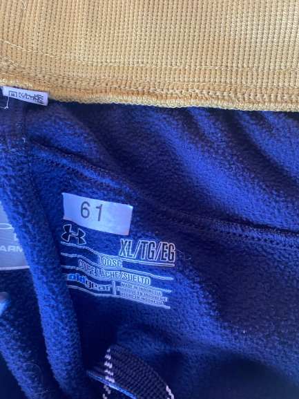 Scott Daly Notre Dame Football Sweatpants (Size XL)