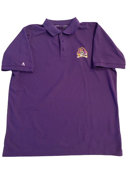 Eastern Carolina Basketball Team Issued Polo Shirt (Size L)