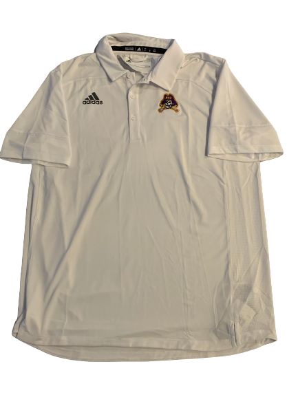 East Carolina Basketball Team Issued Polo Shirt (Size XL)