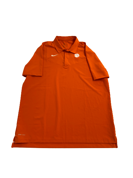 Naz Bohannon Clemson Basketball Team Issued Polo Shirt (Size XL)