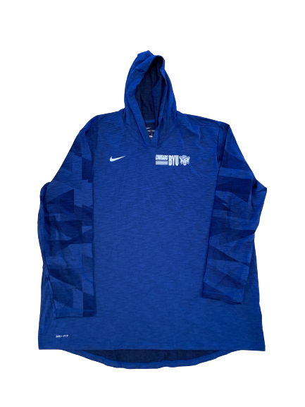 Brady Christensen BYU Football Nike Performance Hoodie (Size XXXL)