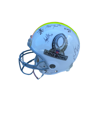 Pro Bowl Signed Helmet From Alex Mack&