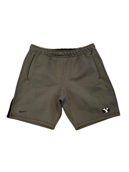Brady Christensen BYU Football Player-Exclusive Sweat Shorts (Size XXL)