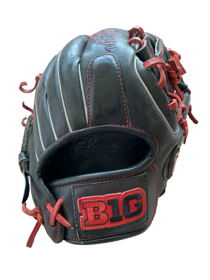 L Grant Davis Ohio State Baseball Player Exclusive Custom Made Baseball Glove (Size 11.25)