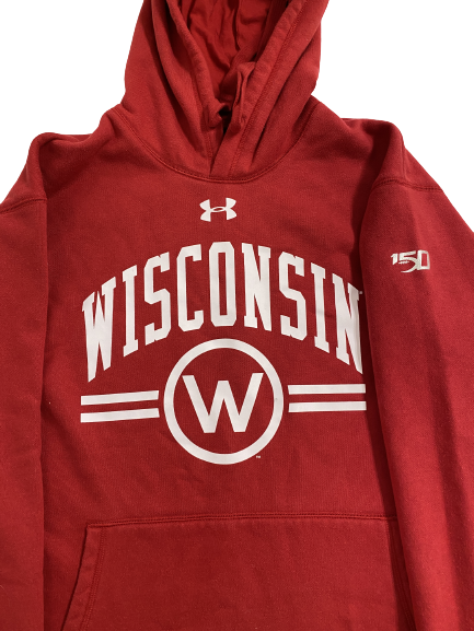 Gabe Lloyd Wisconsin Football Team Issued Hoodie (Size XL)