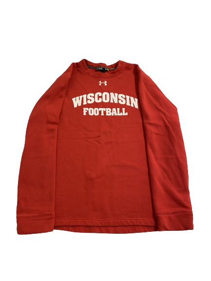 Gabe Lloyd Wisconsin Football Team Issued Crewneck (Size XL)