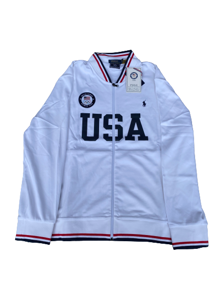 Charlie Buckingham Team USA 2020 Olympics Issued Polo Jacket (Size XL) - New with Tags