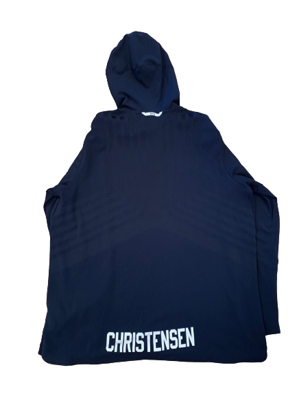 Brady Christensen BYU Football Player-Exclusive Sweatshirt With Name and Number (Size XXXL)