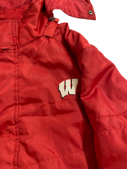Gabe Lloyd Wisconsin Football Player-Exclusive Winter Jacket (Size XL)