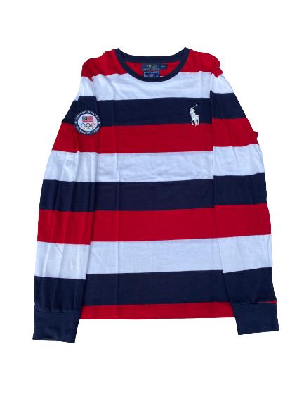 Charlie Buckingham Team USA 2016 Olympics Issued Long Sleeve Shirt (Size M)