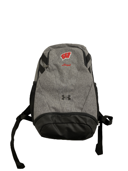 Gabe Lloyd Wisconsin Football Player-Exclusive Travel Backpack