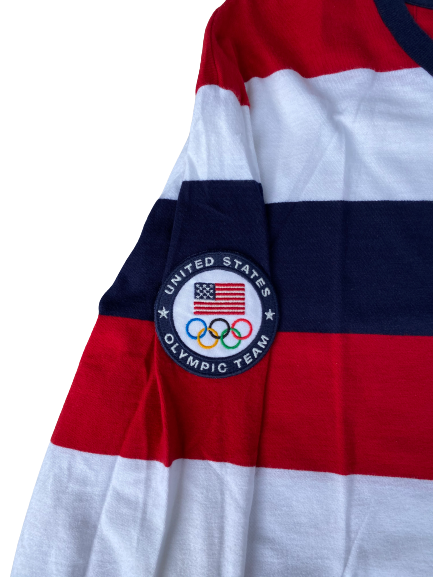 Charlie Buckingham Team USA 2016 Olympics Issued Long Sleeve Shirt (Size M)