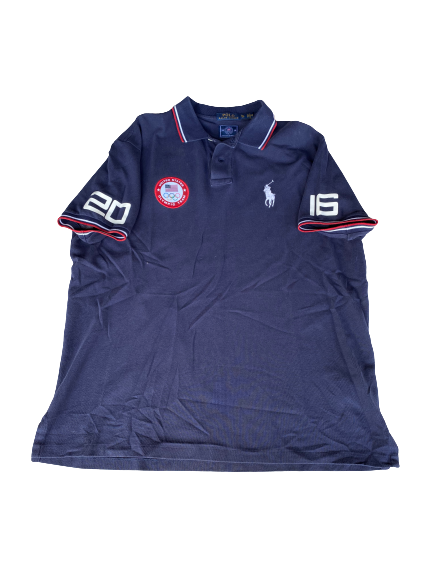 Charlie Buckingham Team USA 2016 Olympics Issued Polo (Size XL)