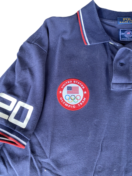 Charlie Buckingham Team USA 2016 Olympics Issued Polo (Size XL)