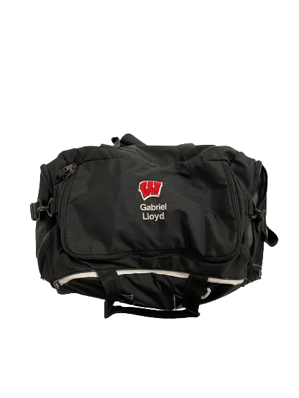 Gabe Lloyd Wisconsin Football Player-Exclusive Travel Duffel Bag