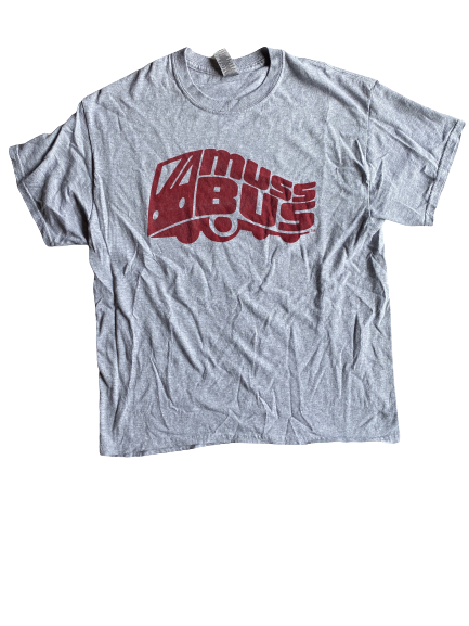 Justin Smith Arkansas Basketball "MUSS BUS" Shirt (Size L)