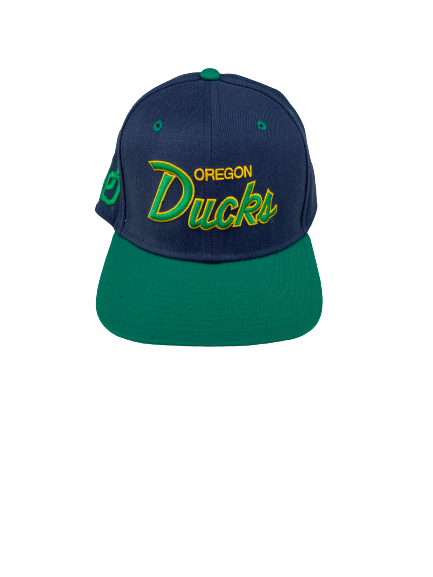 E.J. Singler Oregon Basketball Snapback Hat