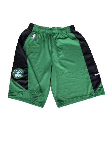 Tremont Waters Boston Celtics Team Exclusive Practice Shorts (Size LT)
