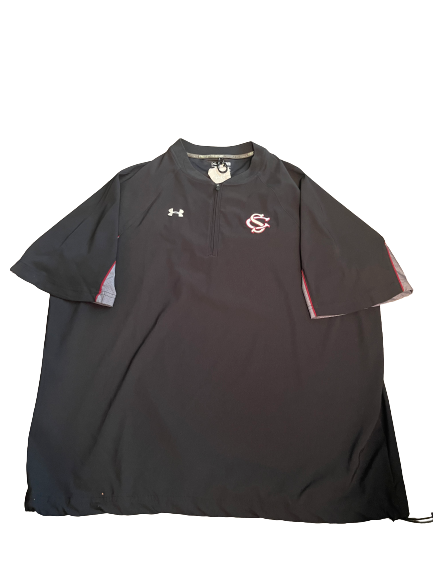 Trey McNickle South Carolina Baseball Batting Practice Pullover with Number on Back (Size XL)