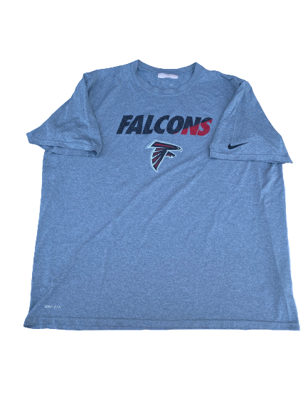 Alex Mack Atlanta Falcons Team Issued Workout Shirt (Size 3XL)