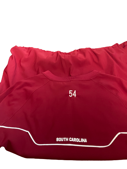 Trey McNickle South Carolina Baseball Batting Practice Pullover with Number on Back (Size XL)