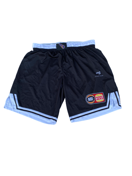 E.J. Singler 2019-2020 Brisbane Bullets NBL Game Shorts (Size XL)