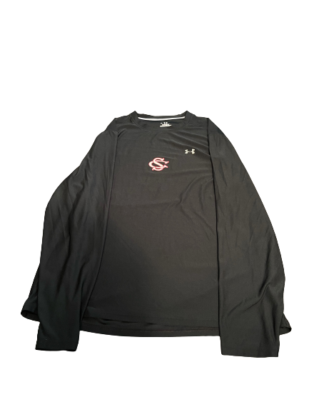 Trey McNickle South Carolina Baseball Team Issued Long Sleeve Shirt (Size XL)