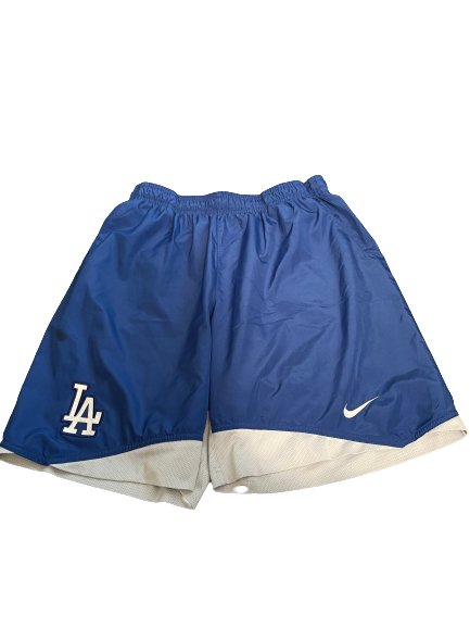 Marcus Chiu Los Angeles Dodgers Team Issued Shorts (Size XL)