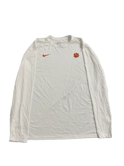 K.J. Henry Clemson Football Team-Issued Long Sleeve Shirt (Size XXL)