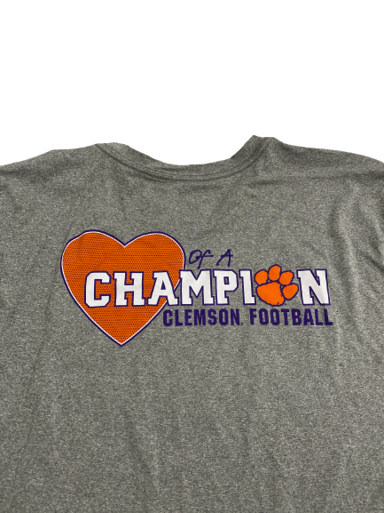 K.J. Henry Clemson Football "Eye Of The Tiger" Player-Exclusive T-Shirt (Size XXL)