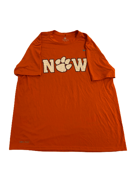 K.J. Henry Clemson Football "NOW" Player-Exclusive T-Shirt (Size XXL)