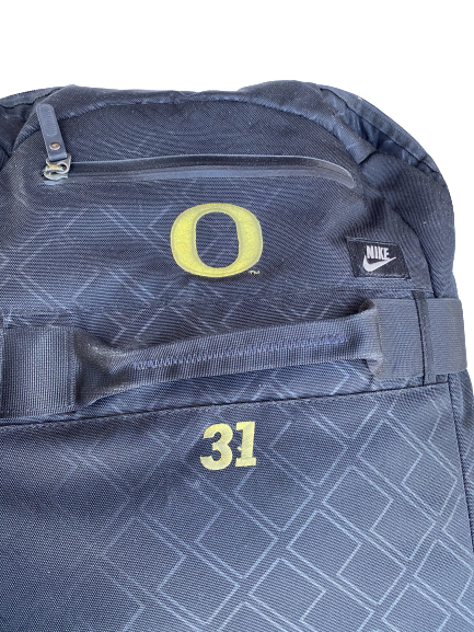 E.J. Singler Oregon Basketball Team Exclusive Suitcase with 