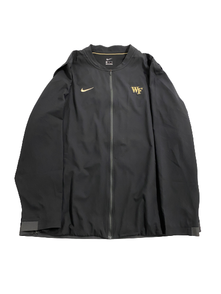 Brendan Tinsman Wake Forest Baseball Team Issued Zip-Up Jacket (Size XL)