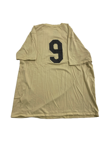 Brendan Tinsman Wake Forest Baseball Player-Exclusive Practice T-Shirt With Number on Back (Size XL)
