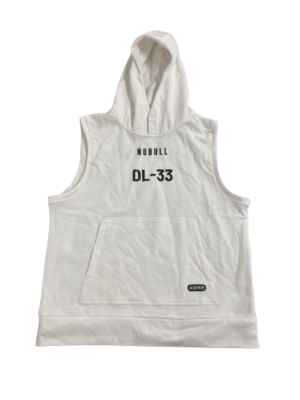 K.J. Henry NFL Combine Player-Exclusive Sleeveless Hoodie (Size XL)