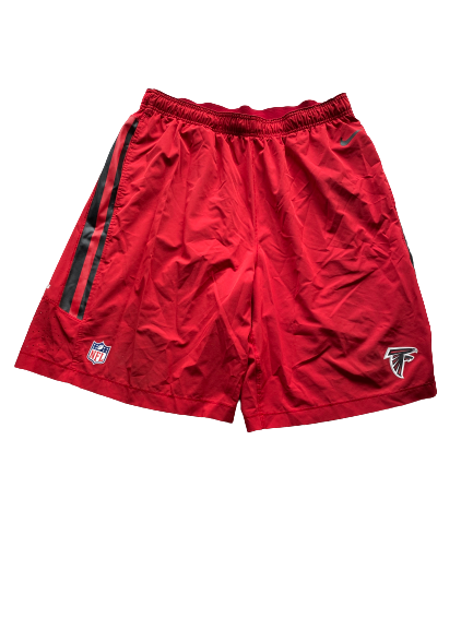 Alex Mack Atlanta Falcons Team Issued Workout Shorts (Size 2XL)