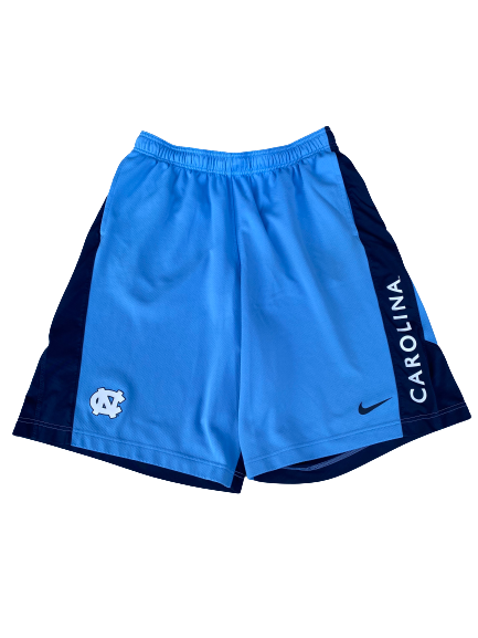 Luke Maye North Carolina Basketball Workout Shorts (Size XXL)