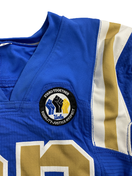 Obi Eboh UCLA Football 2020 Season Game Worn Jersey (Size 40)