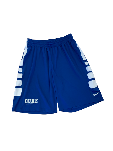 Mike Buckmire Duke Basketball Practice Shorts (Size L)