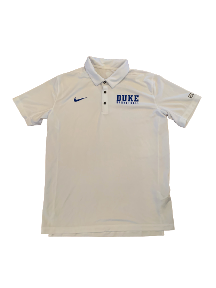 Mike Buckmire Duke Basketball Polo Shirt (Size L)