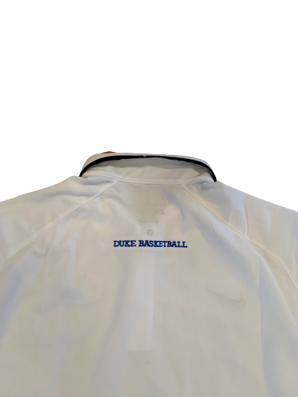 Mike Buckmire Duke Basketball Coach K Academy Polo Shirt (Size L)