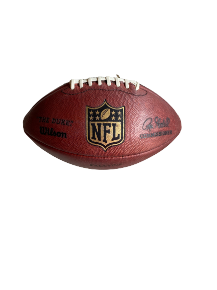Alex Mack Atlanta Falcons Game Used Football