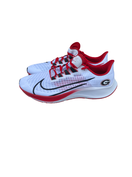 Azeez Ojulari Georgia Football Team Issued Shoes (Size 15) - Brand New