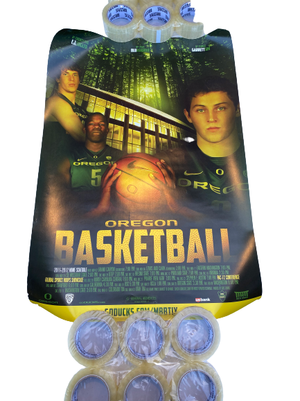 E.J. Singler Oregon Basketball Set of (4) Posters