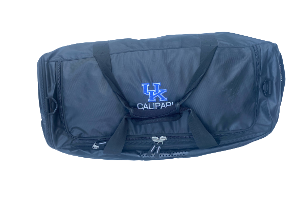 Brad Calipari Kentucky Basketball Exclusive Travel Bag with Name