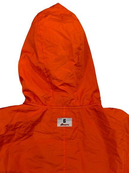 Jake Luton Oregon State Football Team Issued Half Zip Pullover Jacket (Size XL)