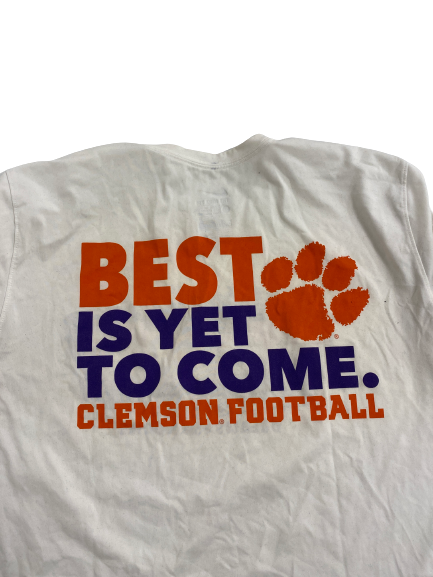 K.J. Henry Clemson Football Player-Exclusive "Dreams>Memories" T-Shirt (Size XL)