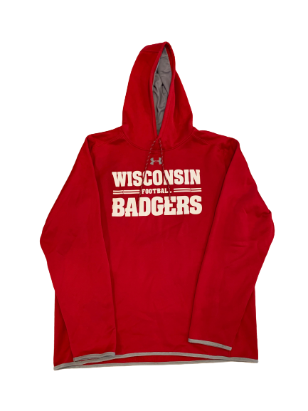 Jack Cichy Wisconsin Football Team Issued Sweatshirt (Size XL)