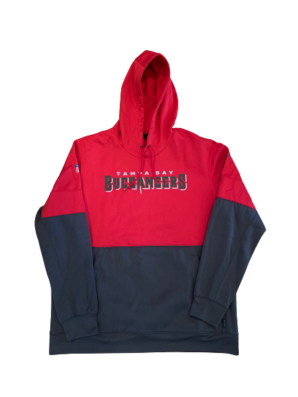 Jack Cichy Tampa Bay Buccaneers Team Issued Sweatshirt (Size XL)