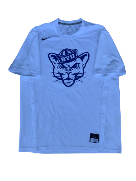 Jake Toolson BYU Basketball Pre-Game Shooting Shirt (Size L)